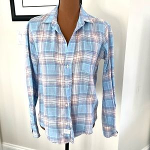 Frank & Eileen Barry Linen shirt - size S